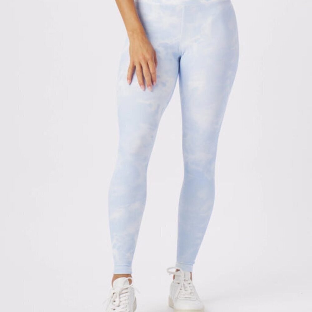 Women's Glyder Sultry Leggings in Ice Blue Lava Dye